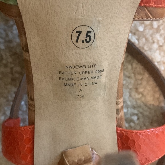 Nine West Strappy Heels - Picture 7 of 8